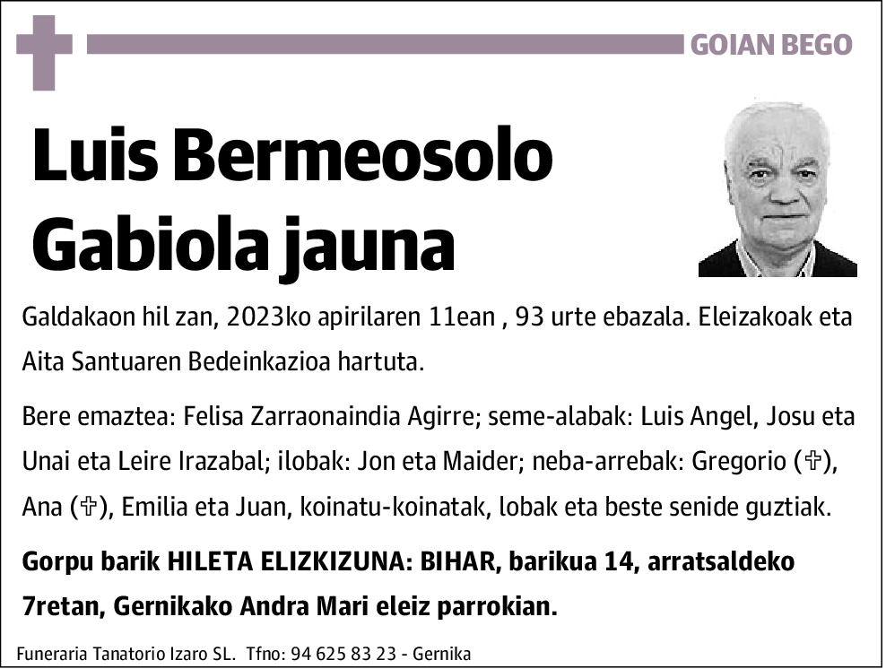 Luis Bermeosolo Gabiola