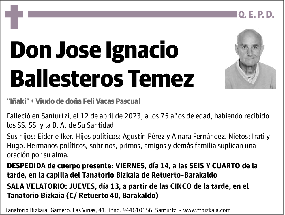 Jose Ignacio Ballesteros Temez