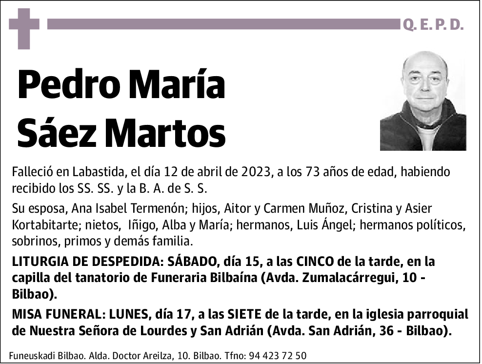 Pedro María Sáez Martos