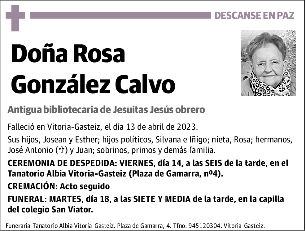 Rosa González Calvo