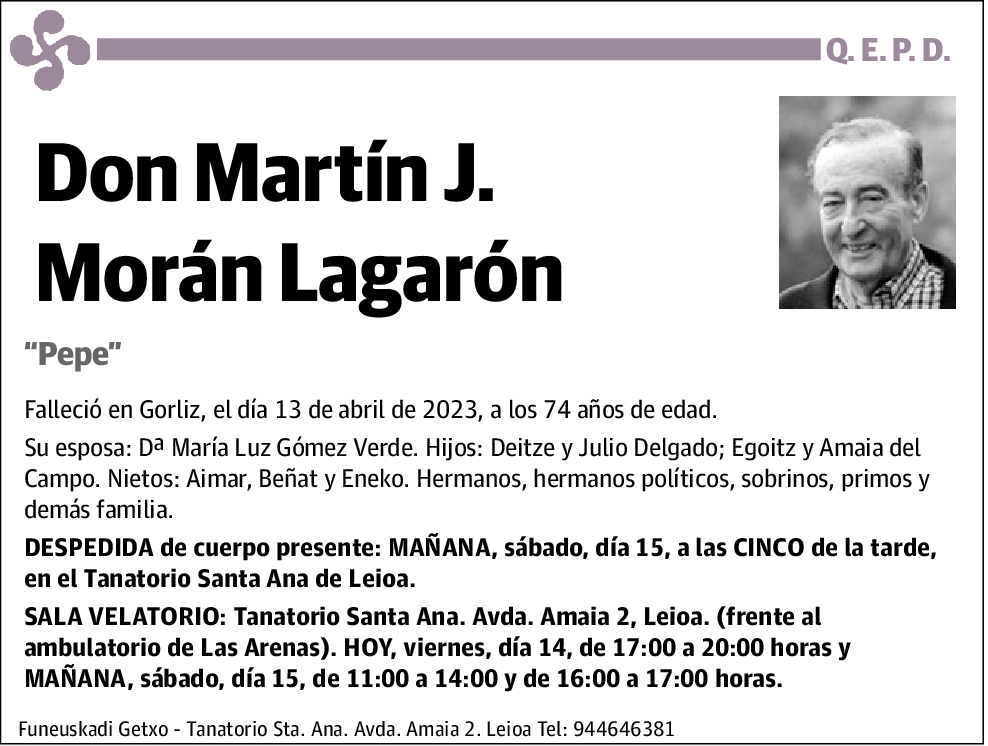 Martín J. Morán Lagarón