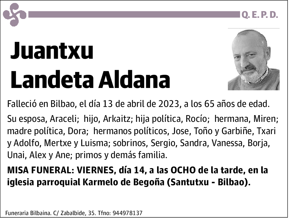 Juantxu Landeta Aldana