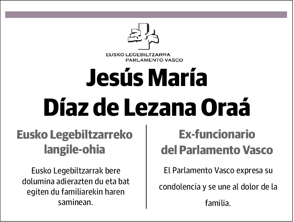 Jesús María Díaz de Lezana Oráa