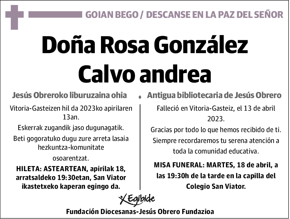 Rosa González Calvo