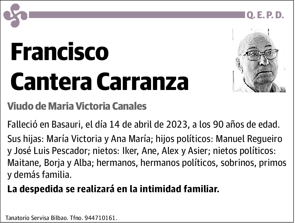 Francisco Cantera Carranza