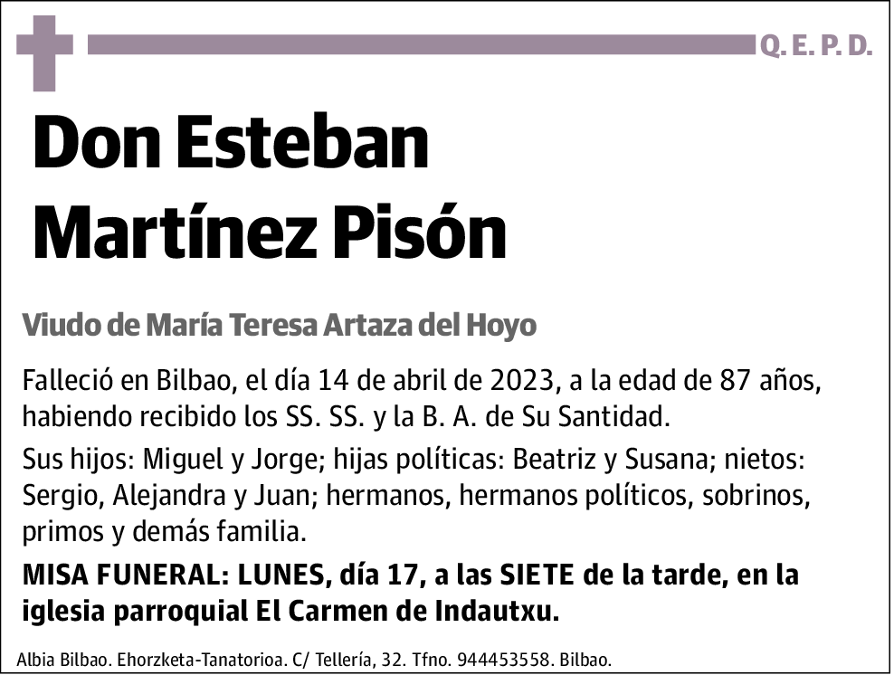 Esteban Martínez Pisón