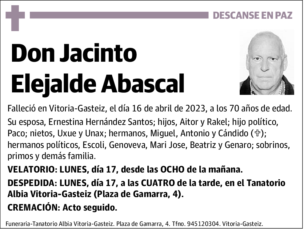 Jacinto Elejalde Abascal