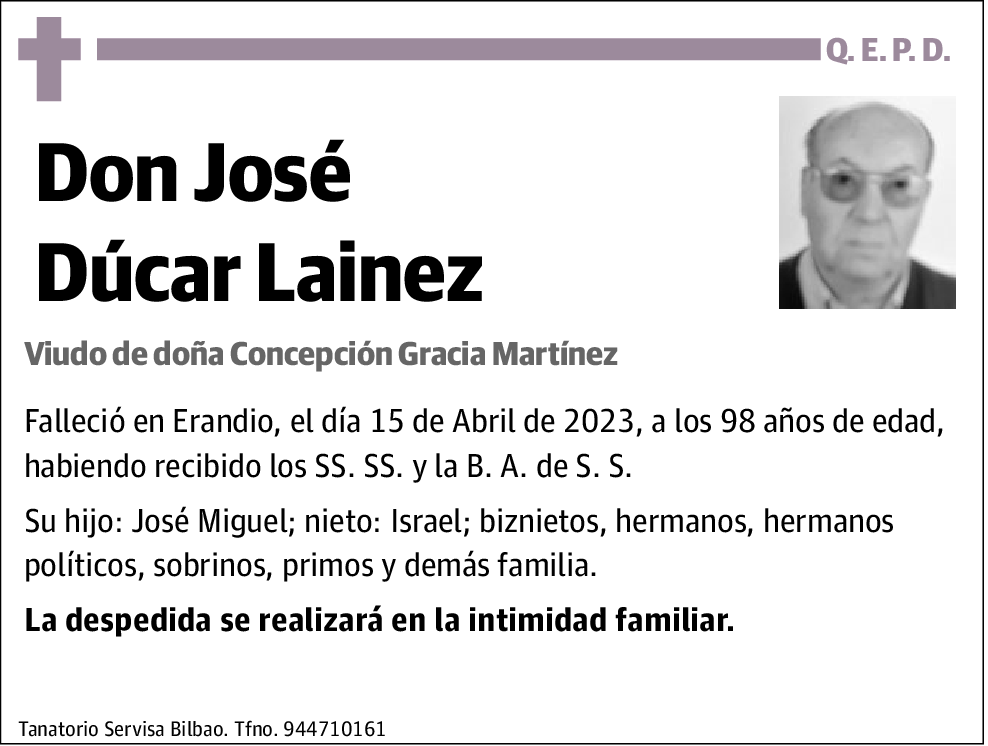 José Dúcar Lainez