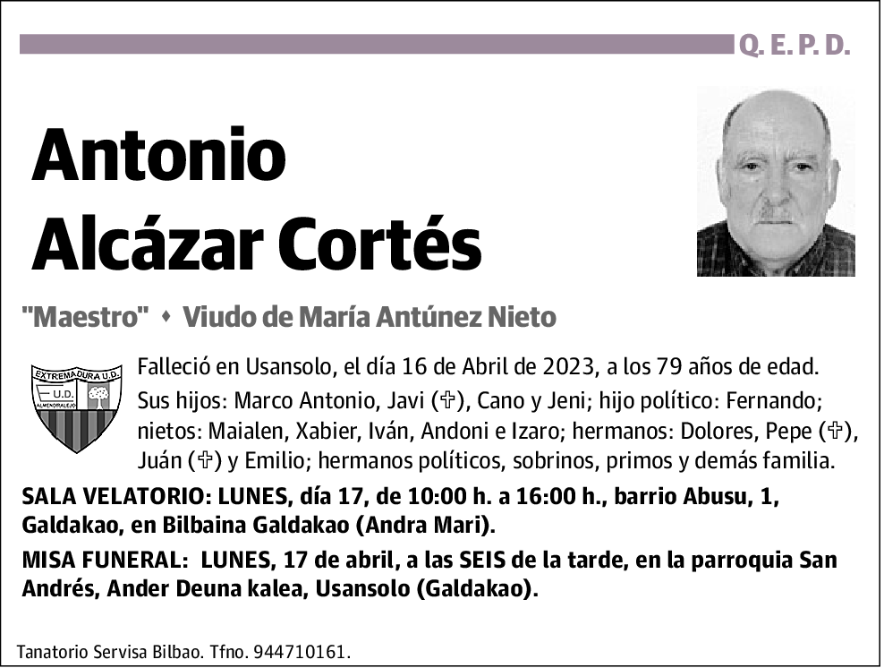 Antonio Alcázar Cortés