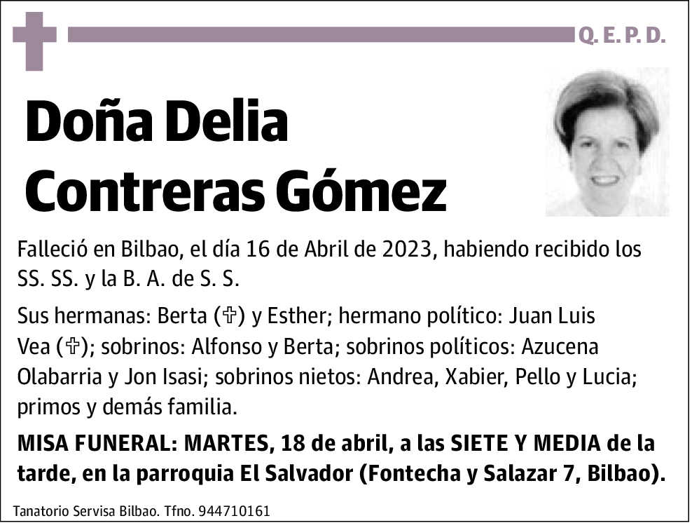 Delia Contreras Gómez