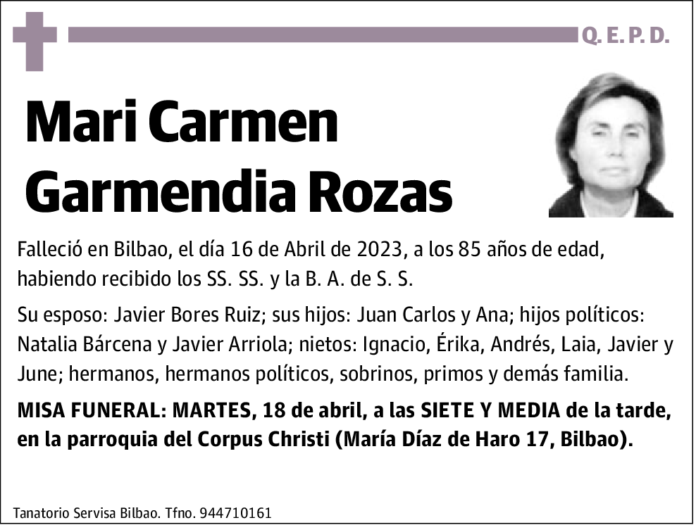 Mari Carmen Garmendia Rozas