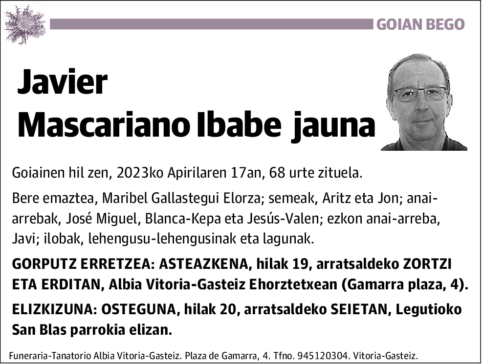 Javier Mascariano Ibabe