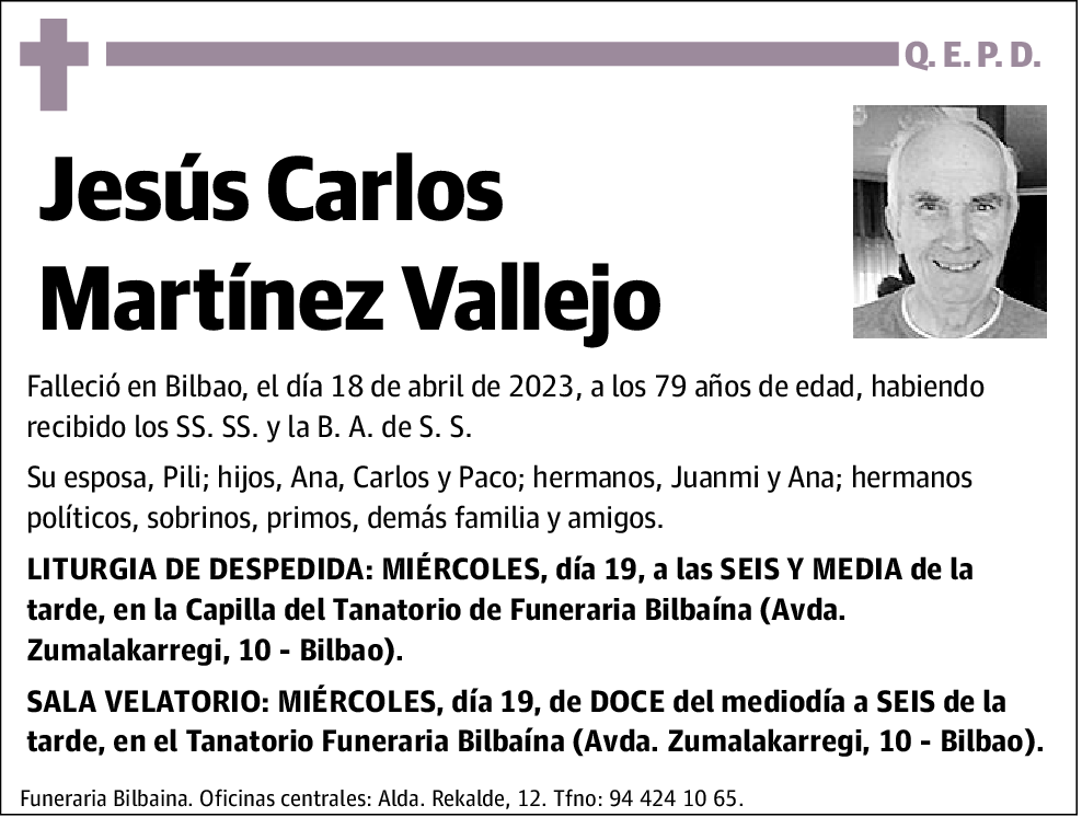 Jesús Carlos Martínez Vallejo