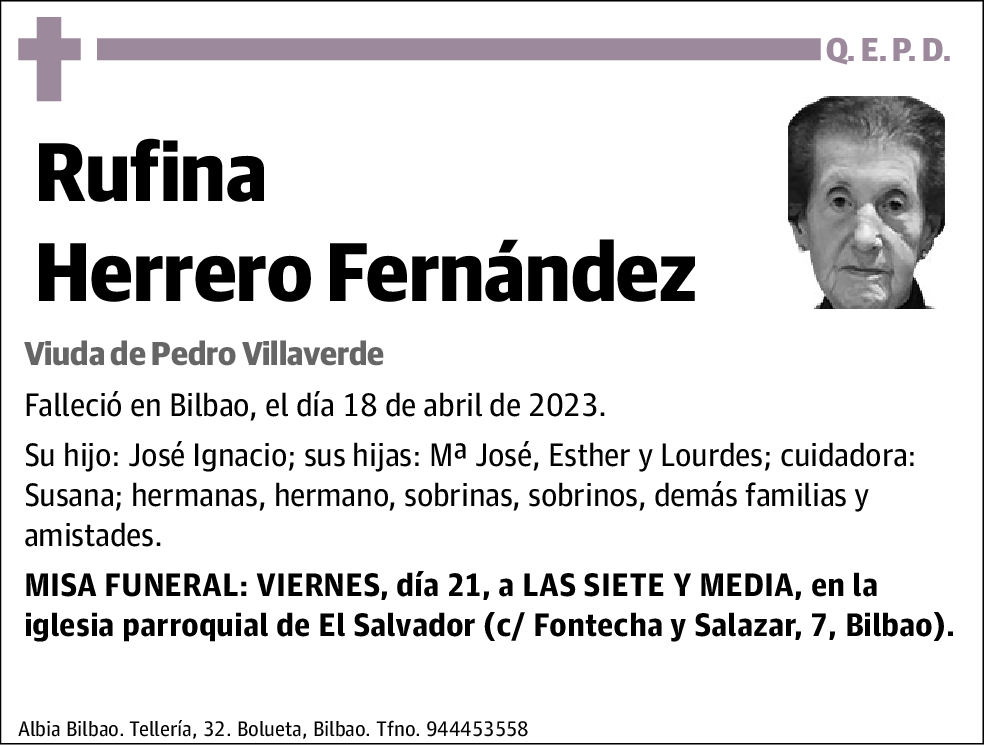 Rufina Herrero Fernández