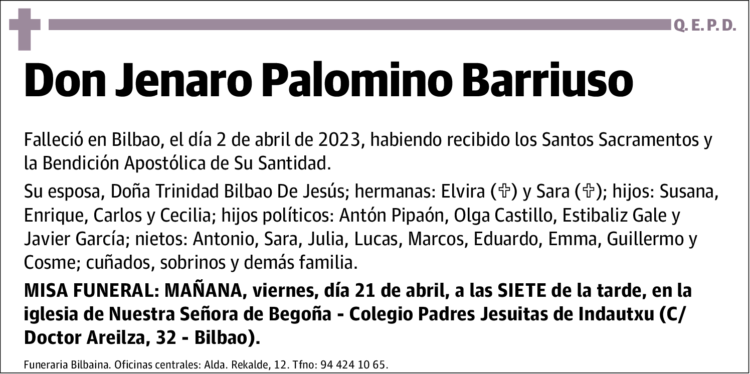 Jenaro Palomino Barriuso