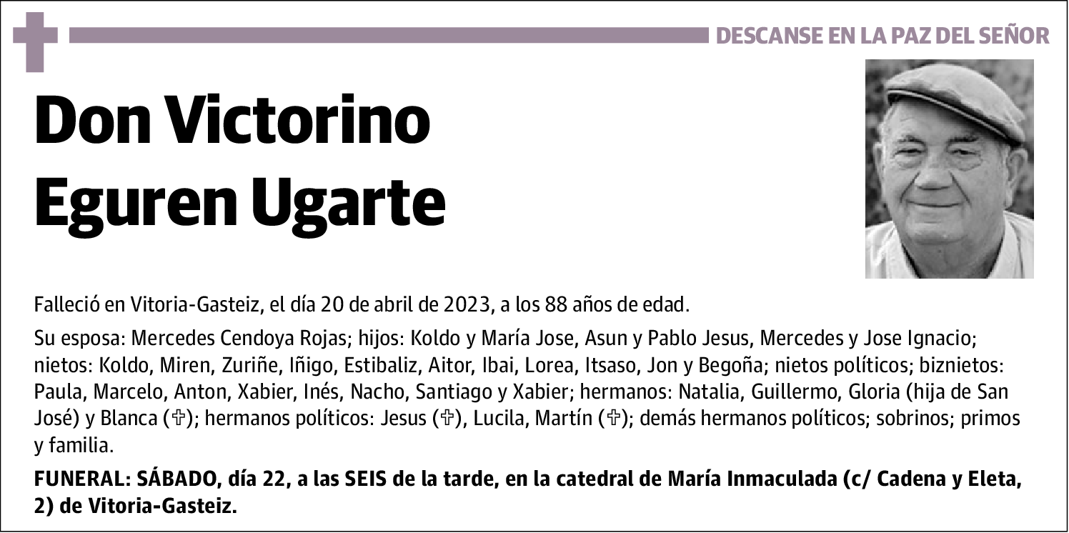 Eguren Ugarte Victorino
