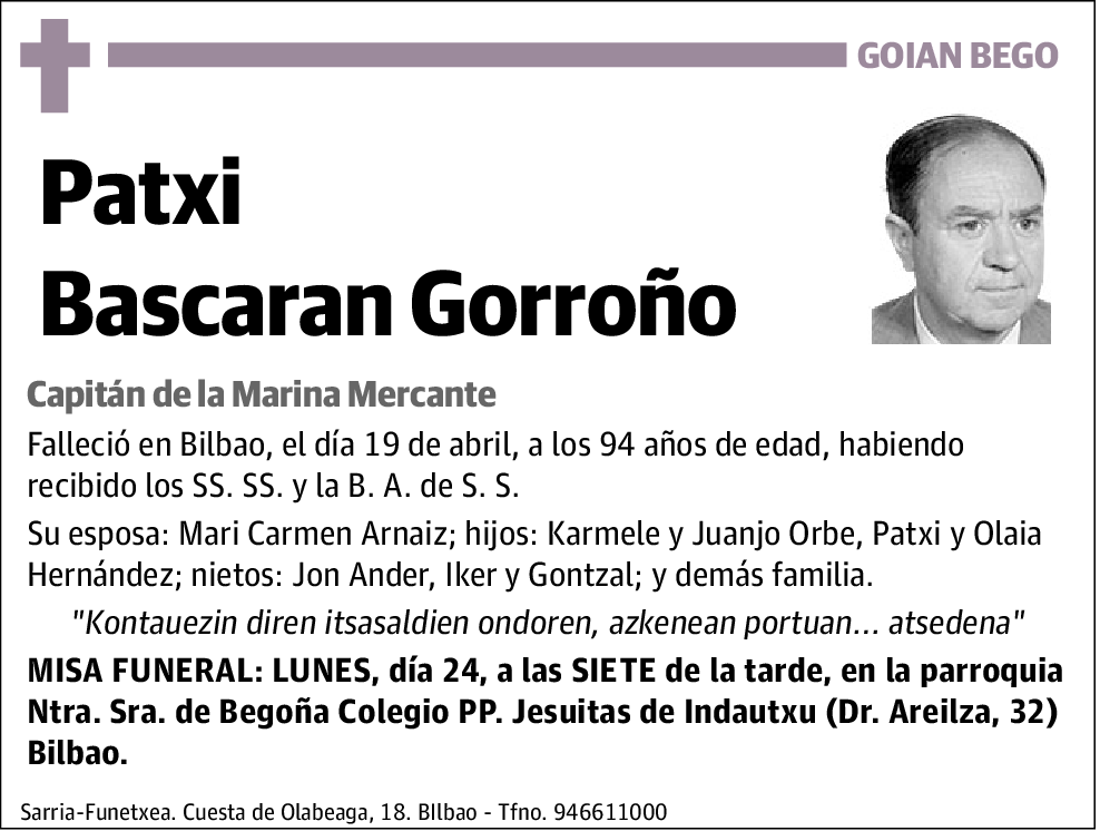 Patxi Bascaran Gorroño