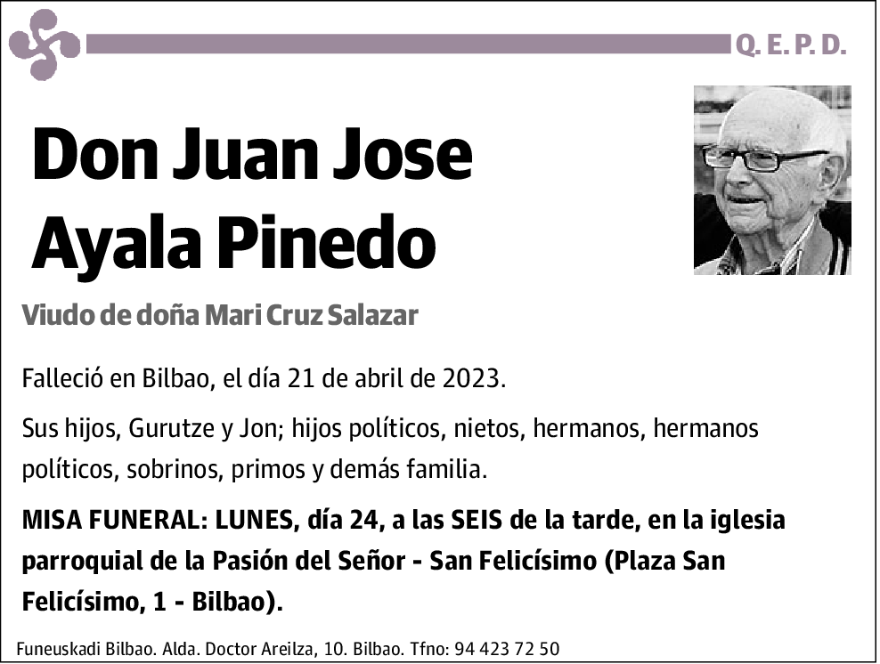 Juan Jose Ayala Pinedo