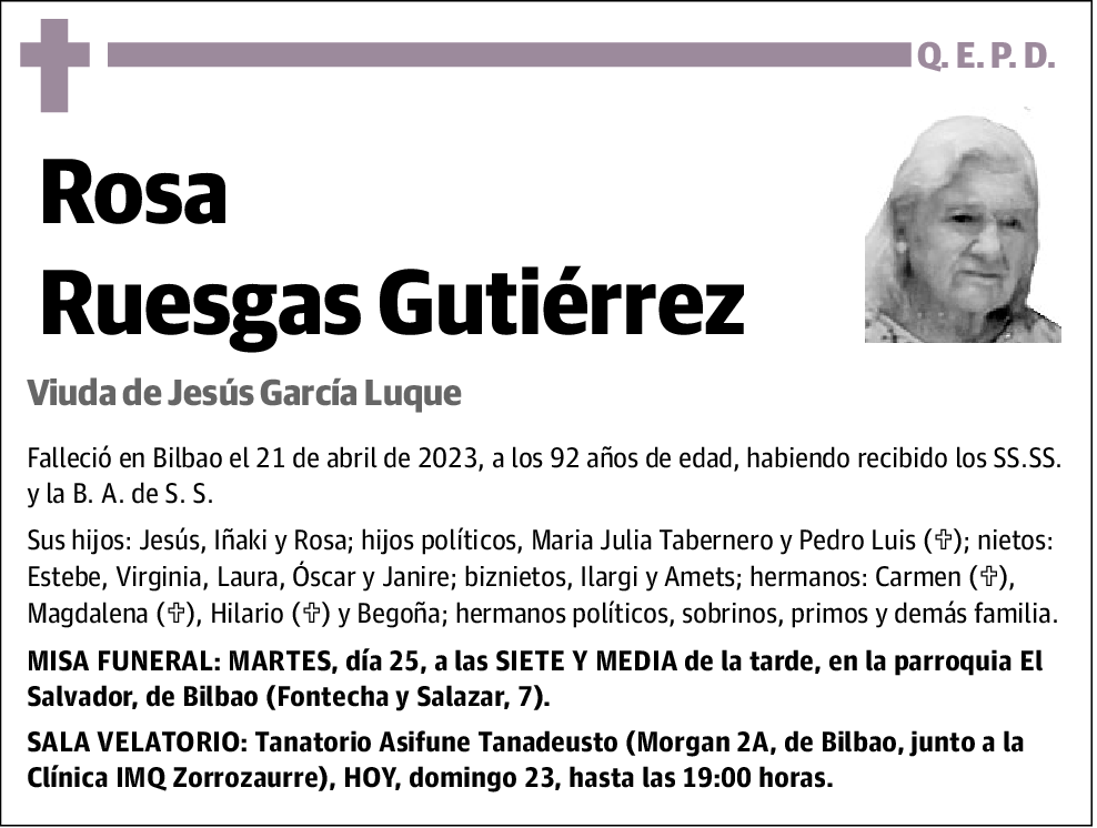 Rosa Ruesgas Gutiérrez