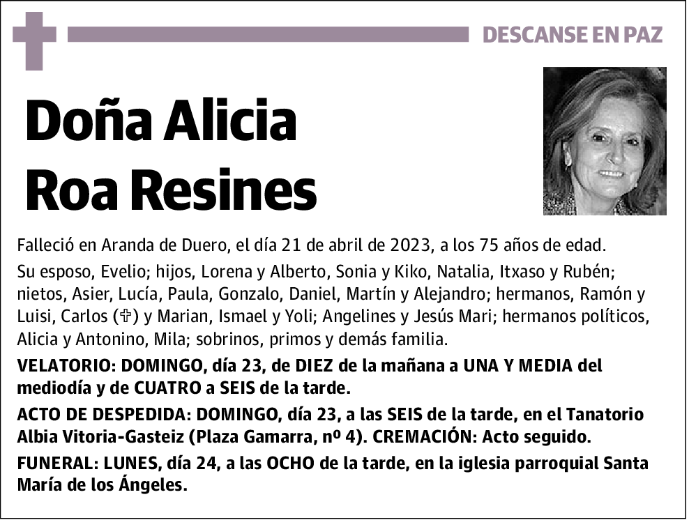 Alicia Roa Resines