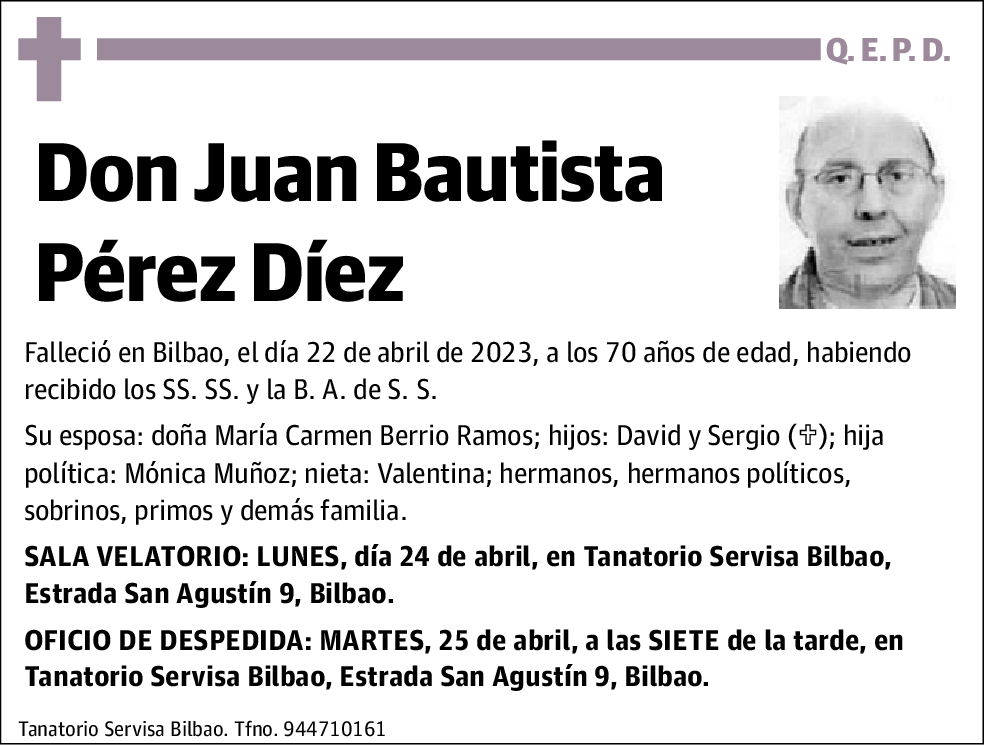 Juan Bautista Pérez Díez