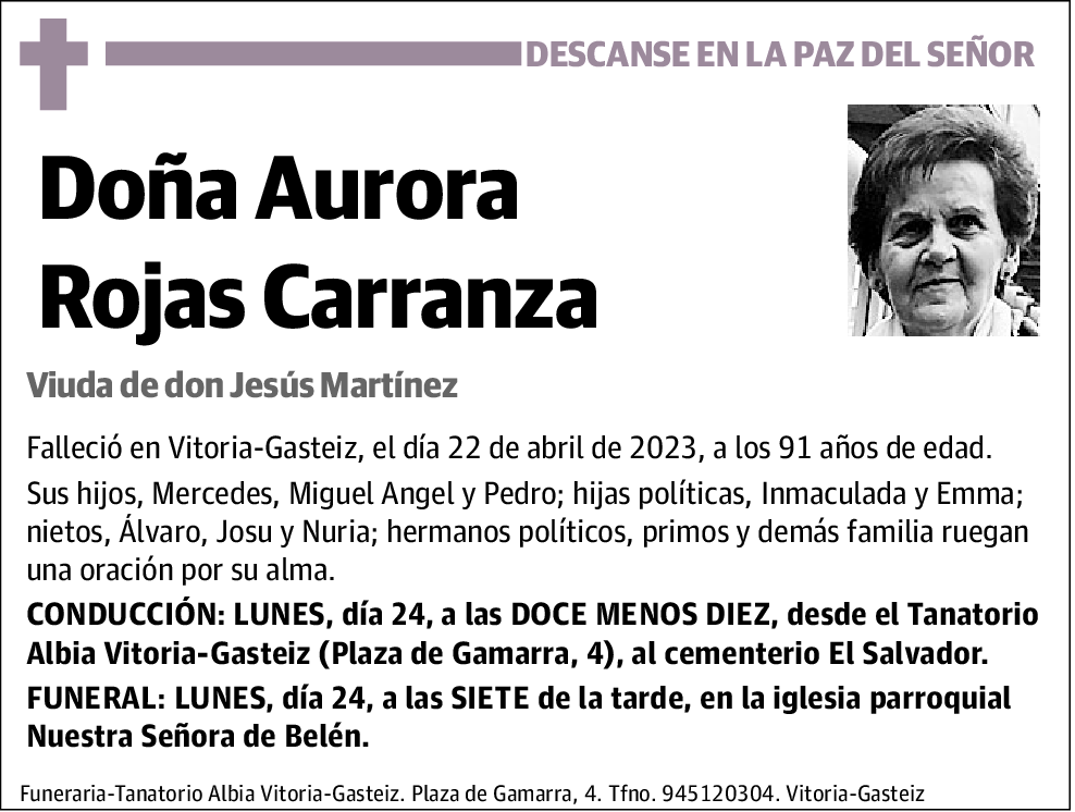 Aurora Rojas Carranza