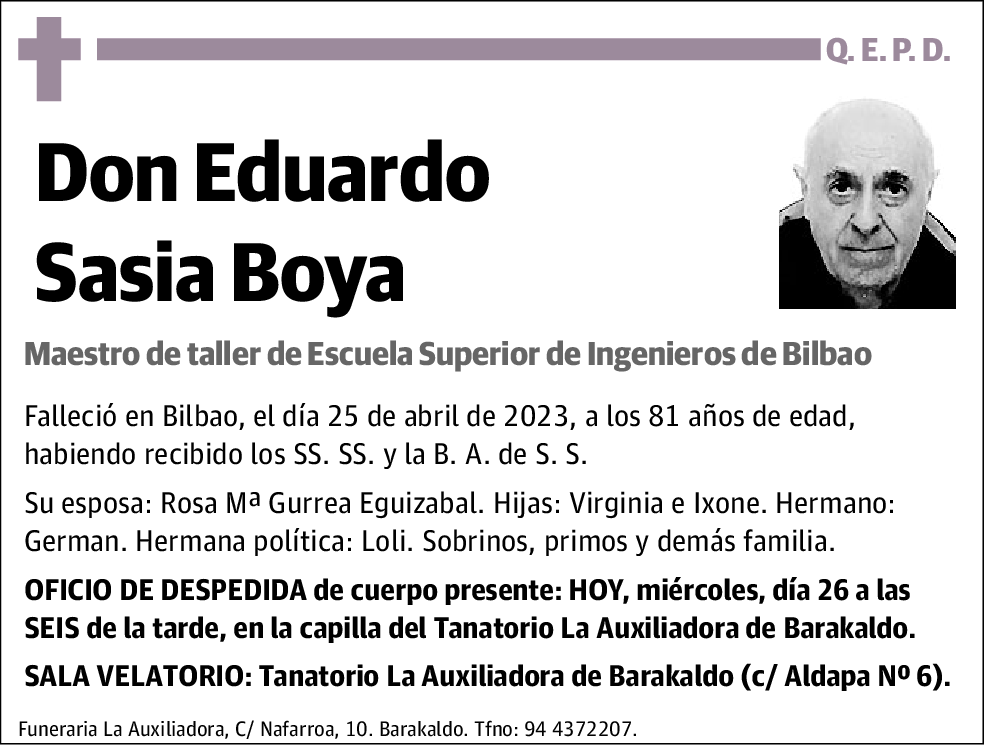 Eduardo Sasia Boya