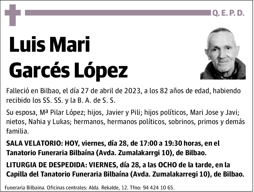 Luis Mari Garcés López