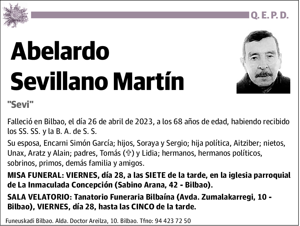 Abelardo Sevillano Martín