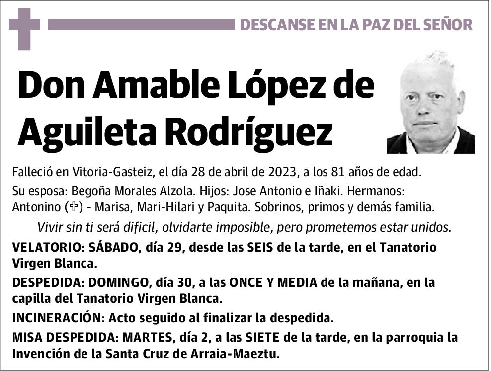 Amable López de Aguileta Rodríguez