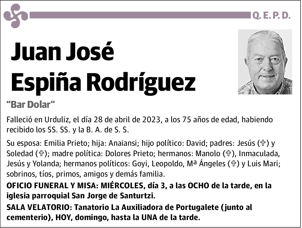 Juan José Espiña Rodríguez