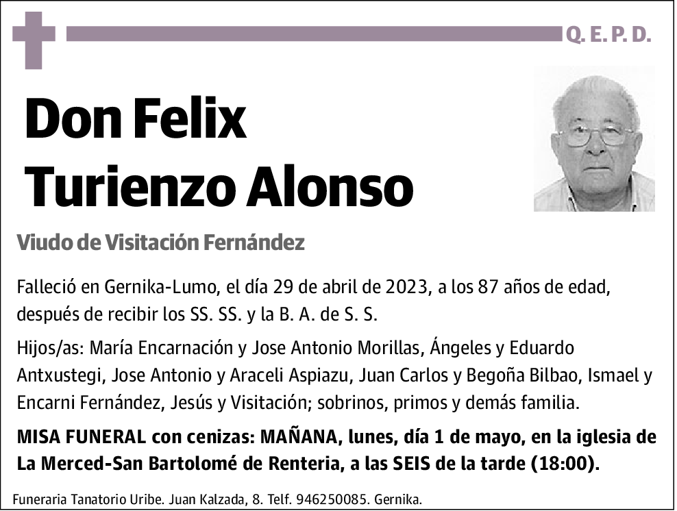 Felix Turienzo Alonso