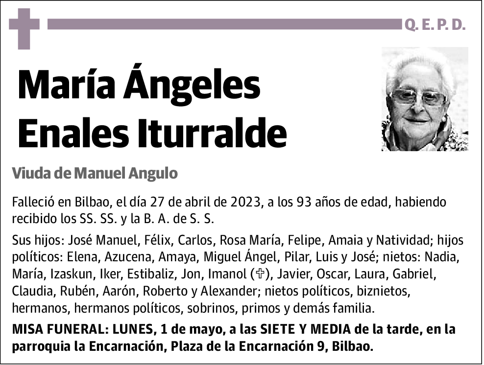 María Ángeles Enales Iturralde