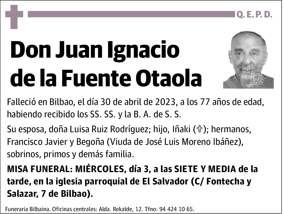 Juan Ignacio de La Fuente Otaola