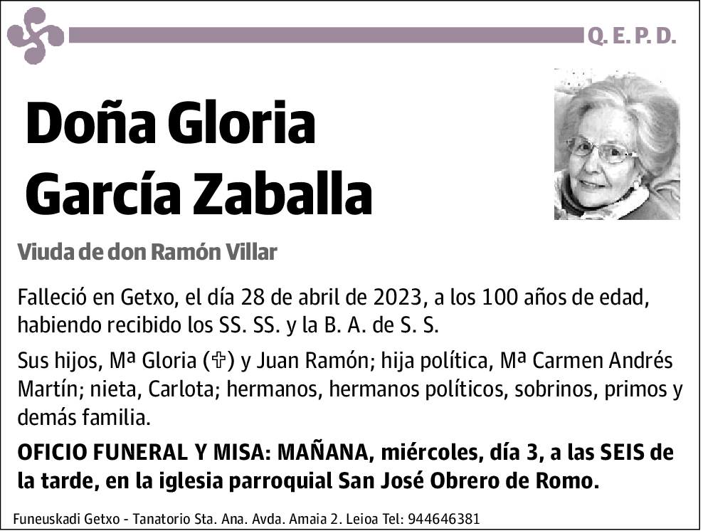 Gloria García Zaballa