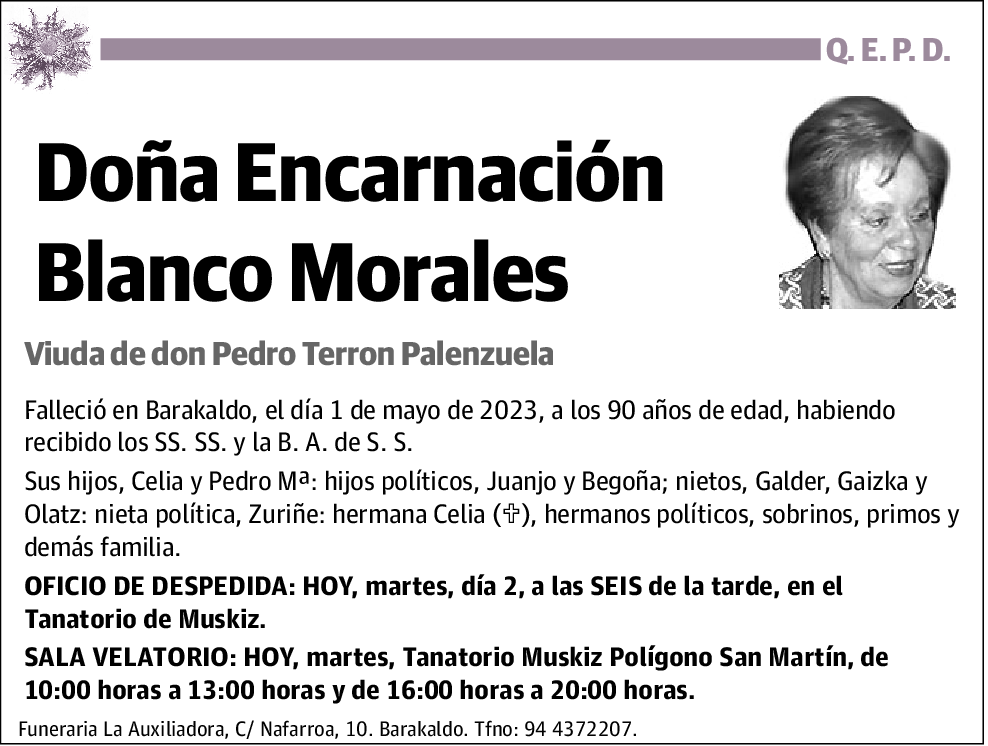 Encarnación Blanco Morales