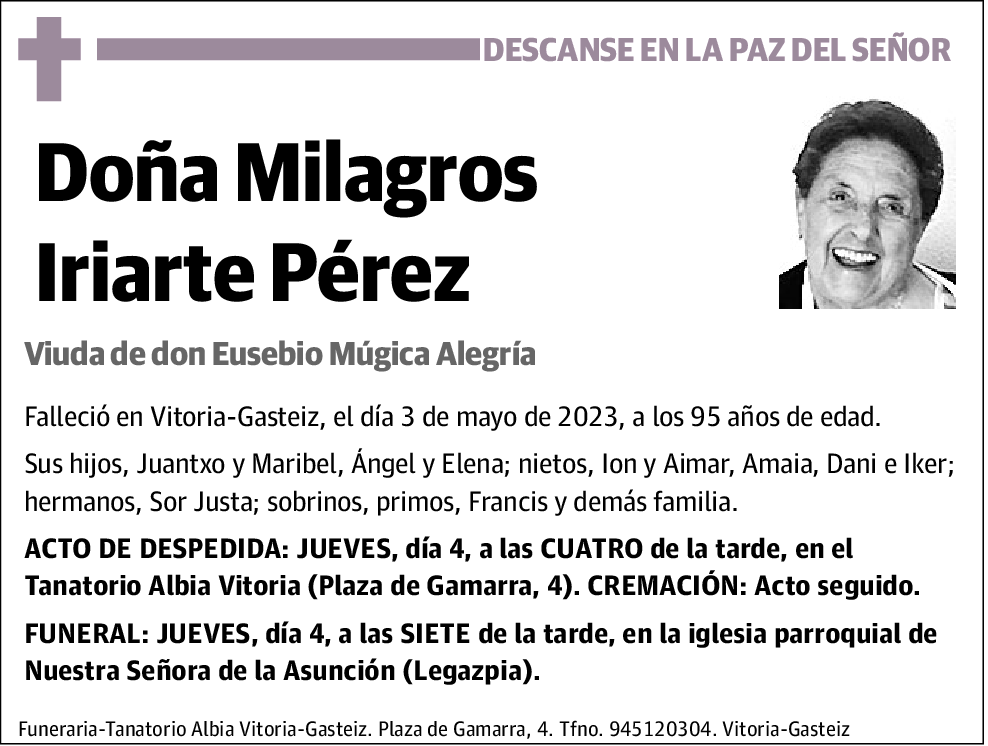 Milagros Iriarte Pérez
