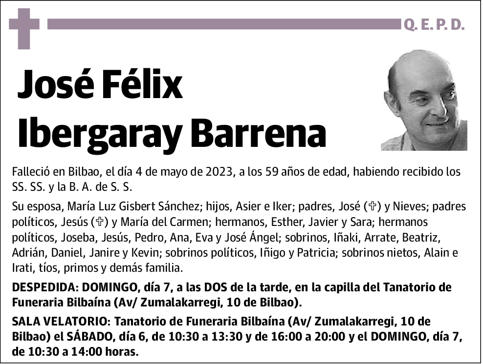 Jose Félix Ibergaray Barrena