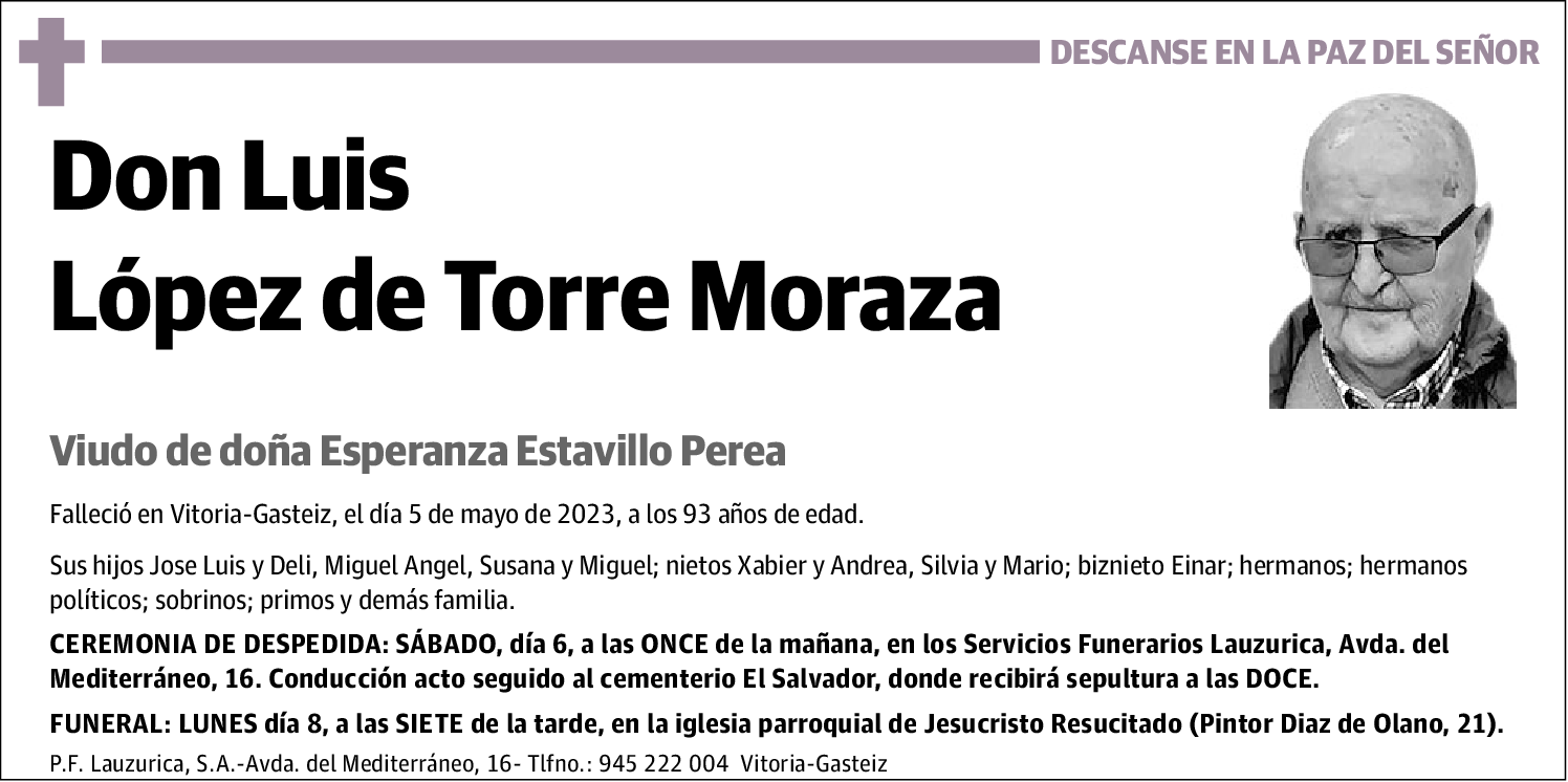 Luis López de Torre Moraza