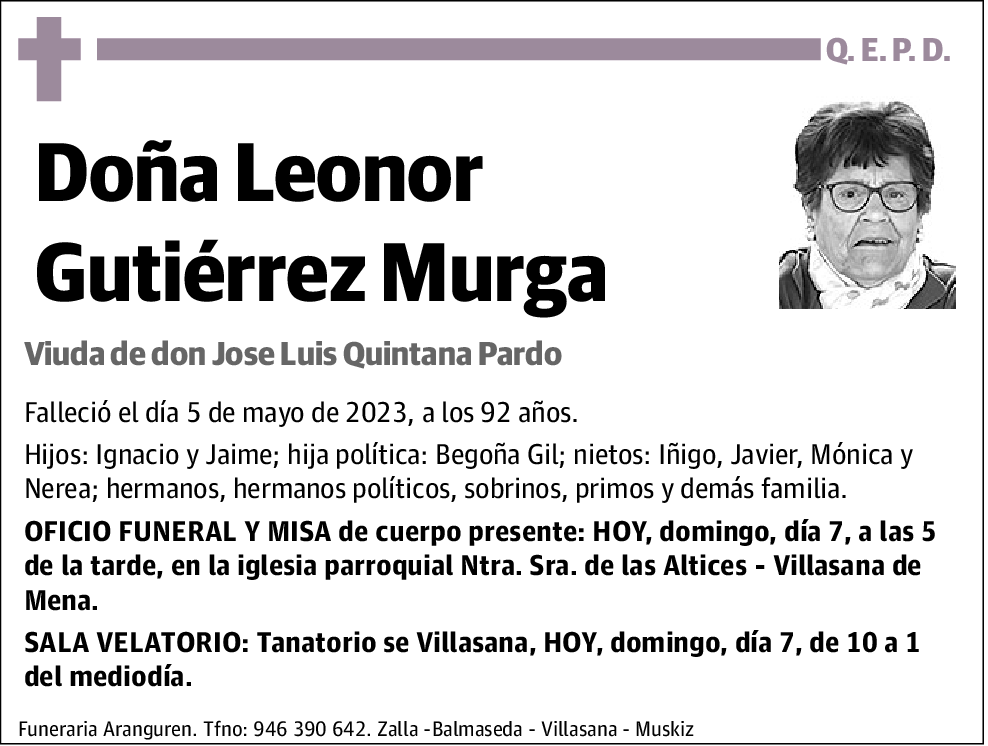 Leonor Gutiérrez Murga