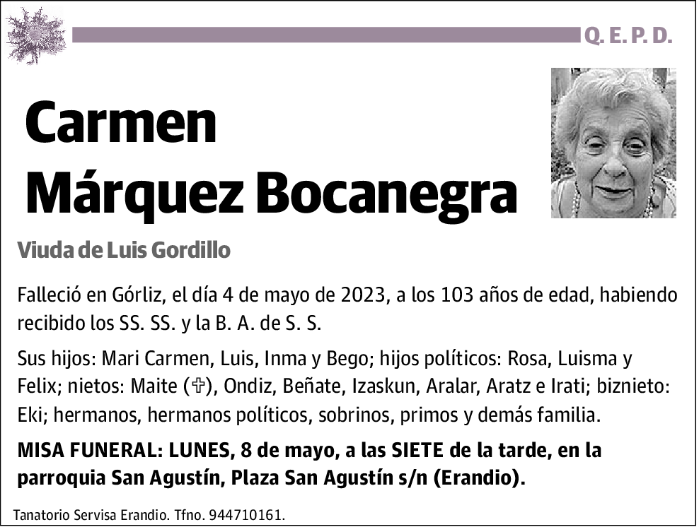 Carmen Márquez Bocanegra