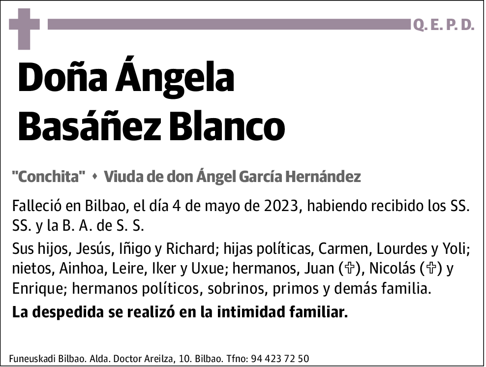 Ángela Basáñez Blanco