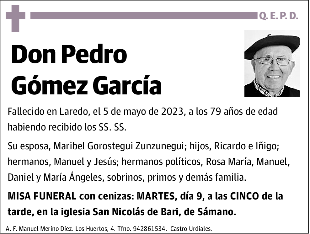 Pedro Gómez García