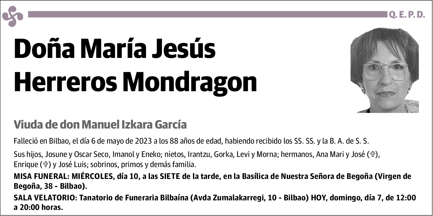 María Jesús Herreros Mondragon