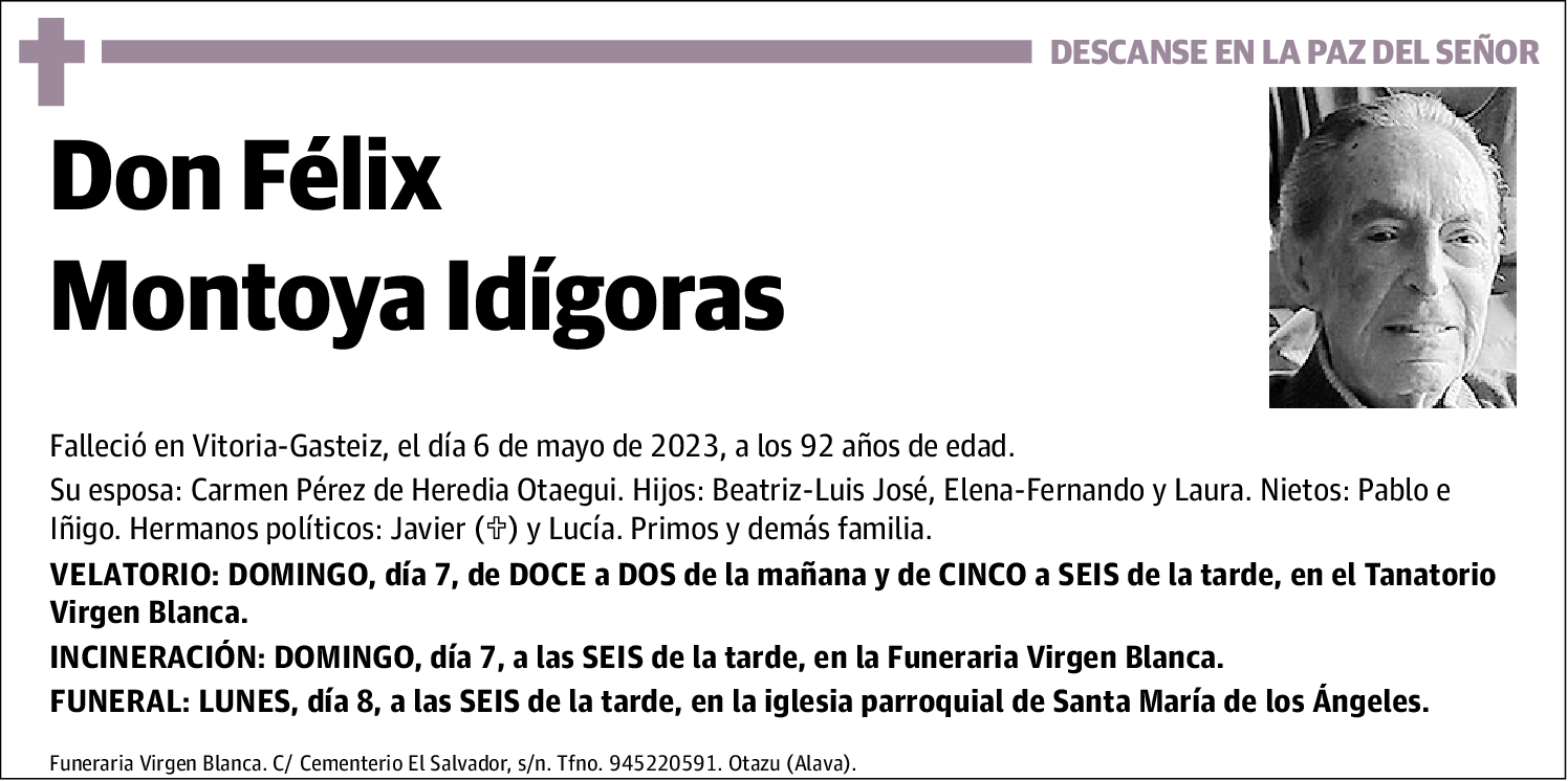 Félix Montoya Idígoras