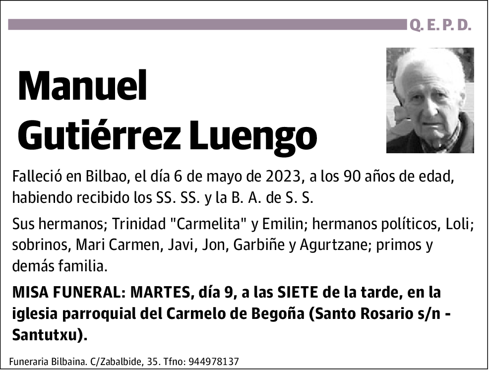 Manuel Gutiérrez Luengo