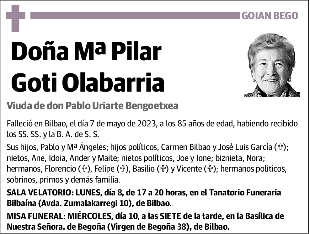 Mªpilar Goti Olabarria