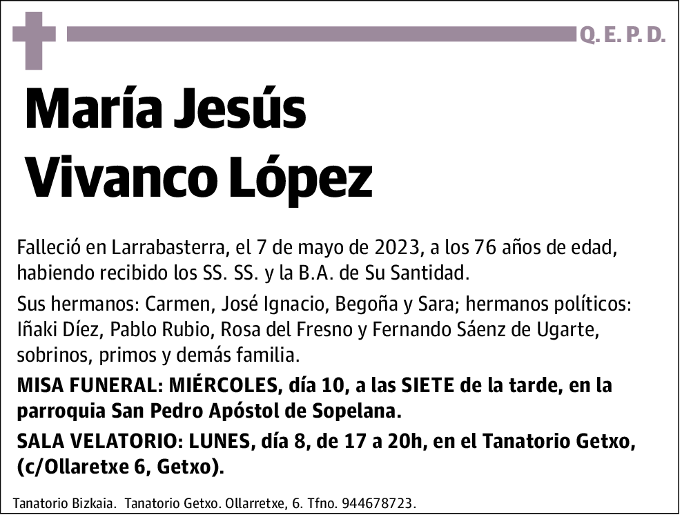 María Jesús Vivanco López