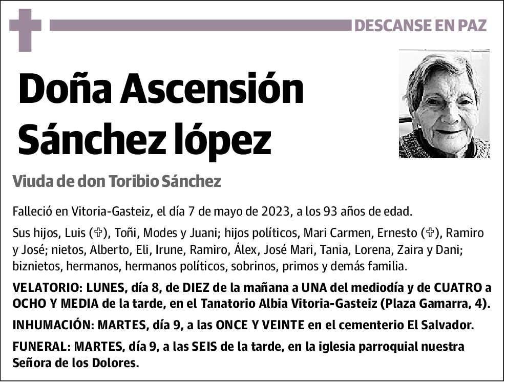 Ascensión Sánchez López