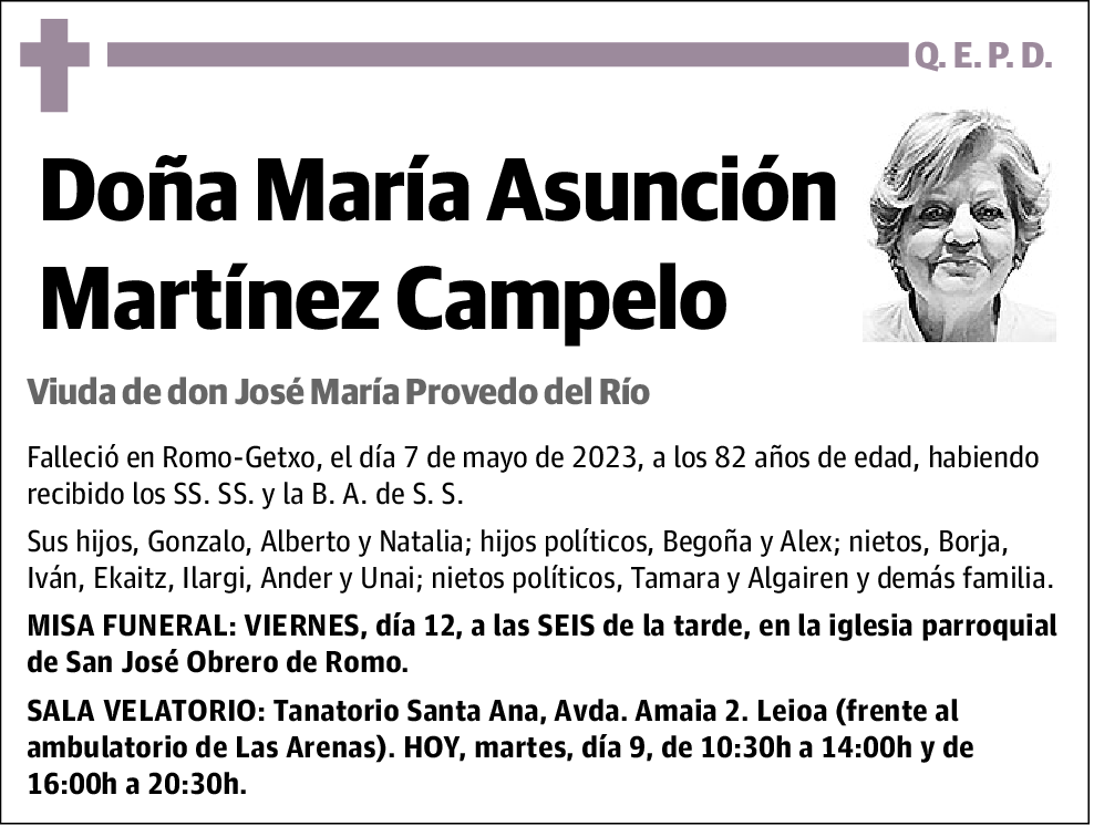 María Asunción Martínez Campelo